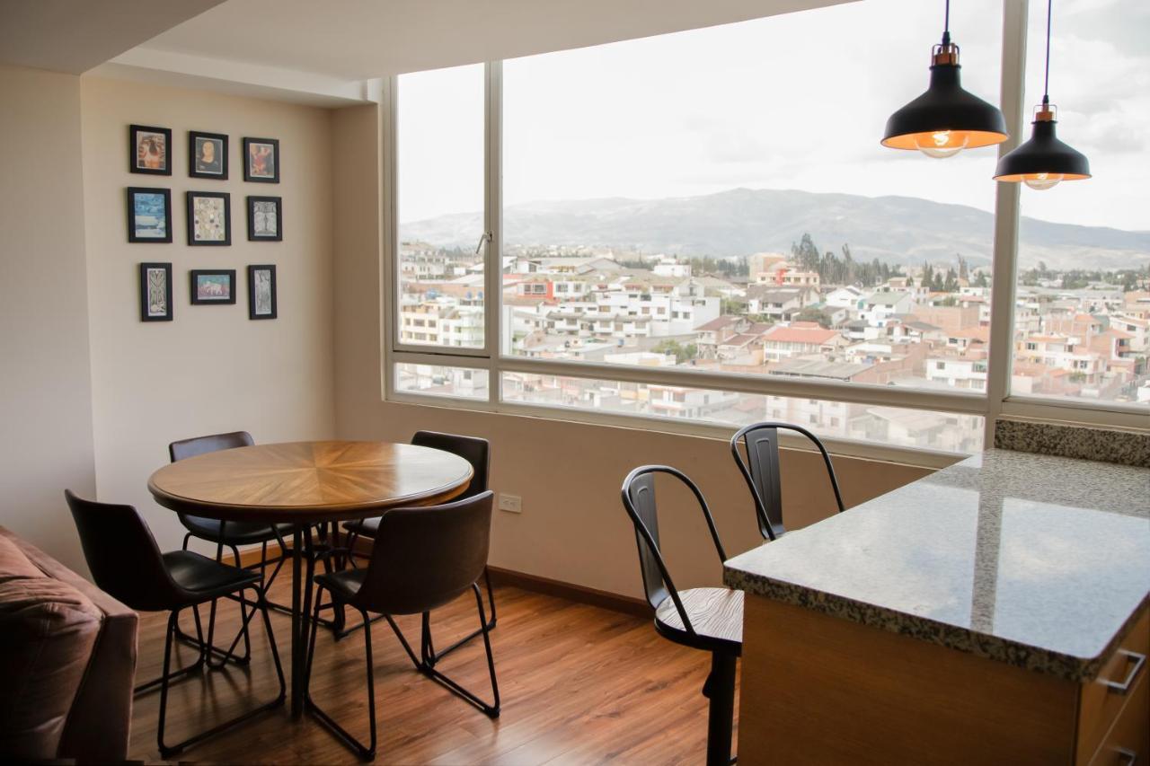 Апартаменты Wanderlot - Departamento Leganza - Penthouse Lujoso Риобамба Экстерьер фото